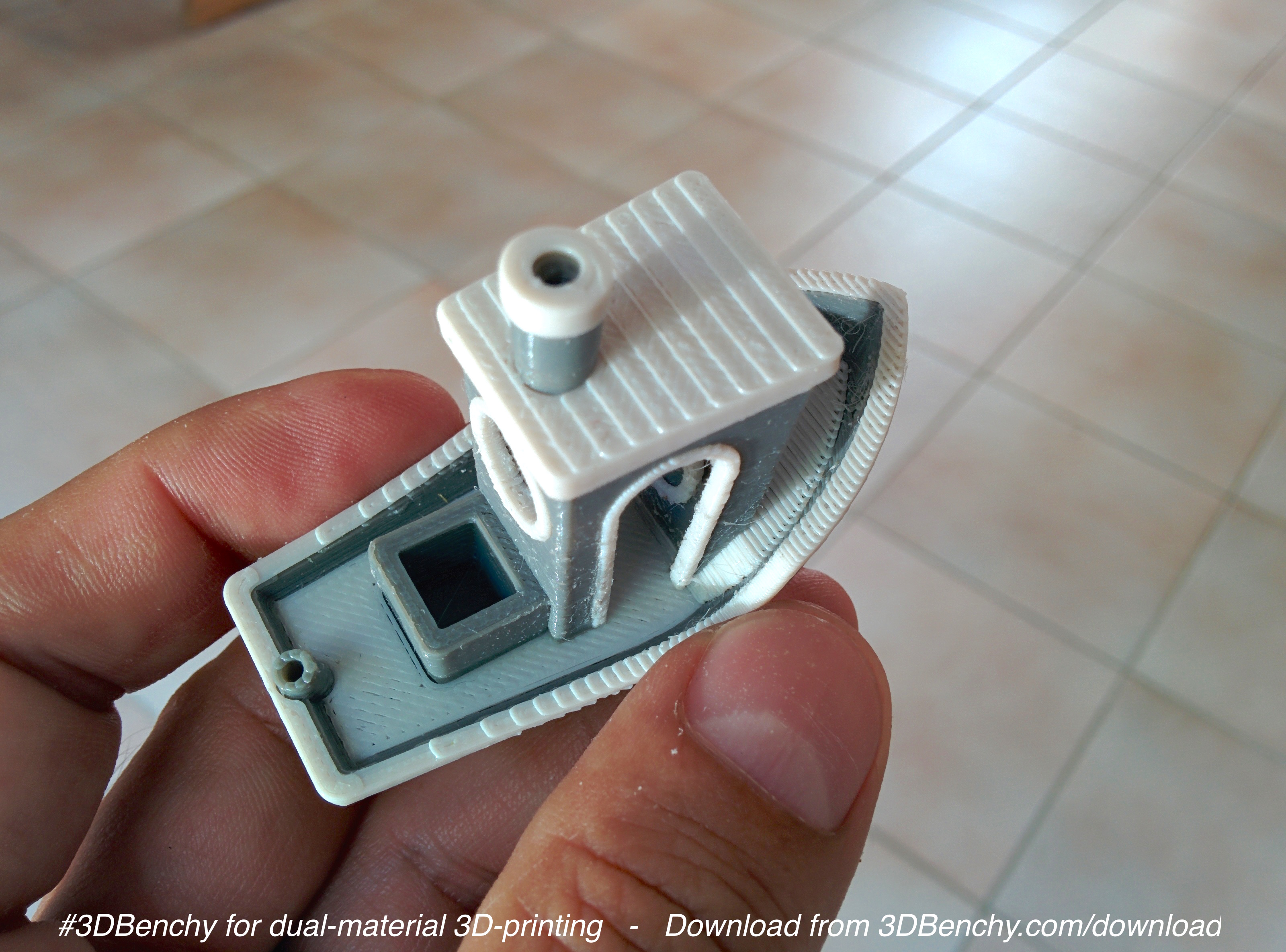 STL files for dual- and multi-colour 3D-printing available soon – #3DBenchy