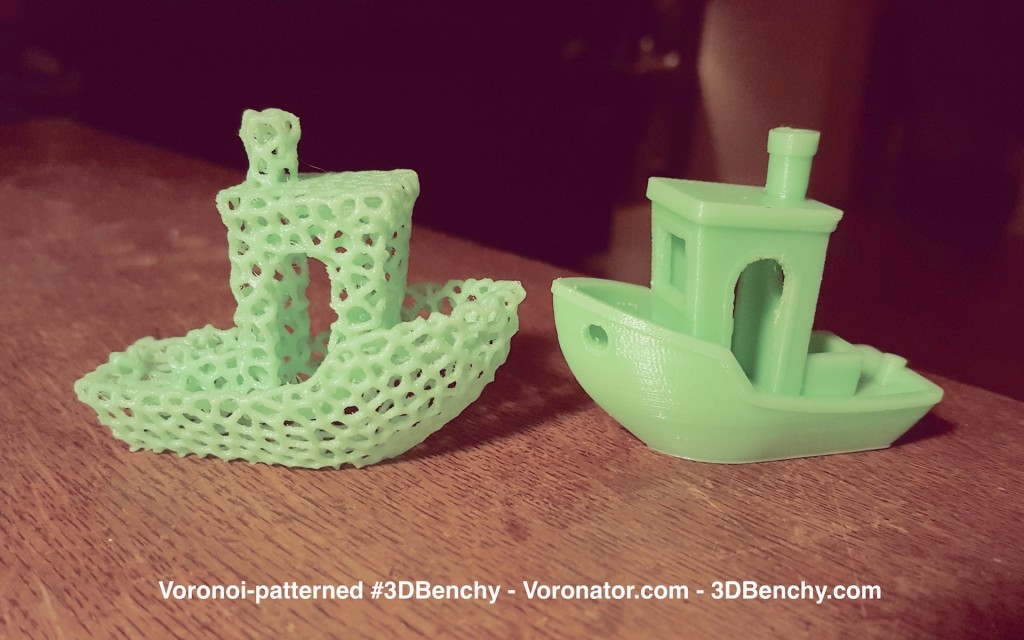 Voronoi-patterned #3DBenchy - Voronator.com - 3DBenchy.com