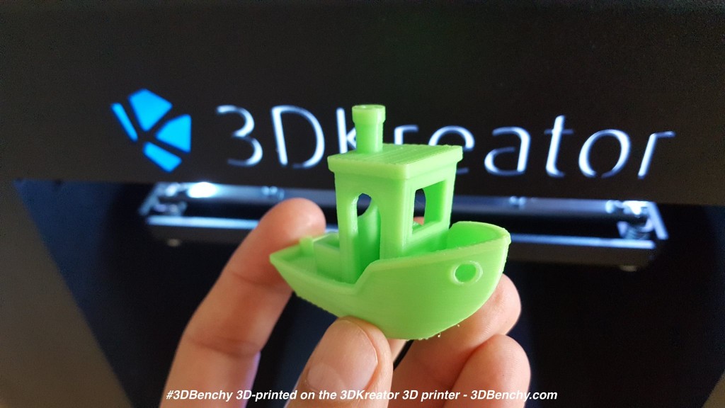 #3DBenchy made on a 3DKreator